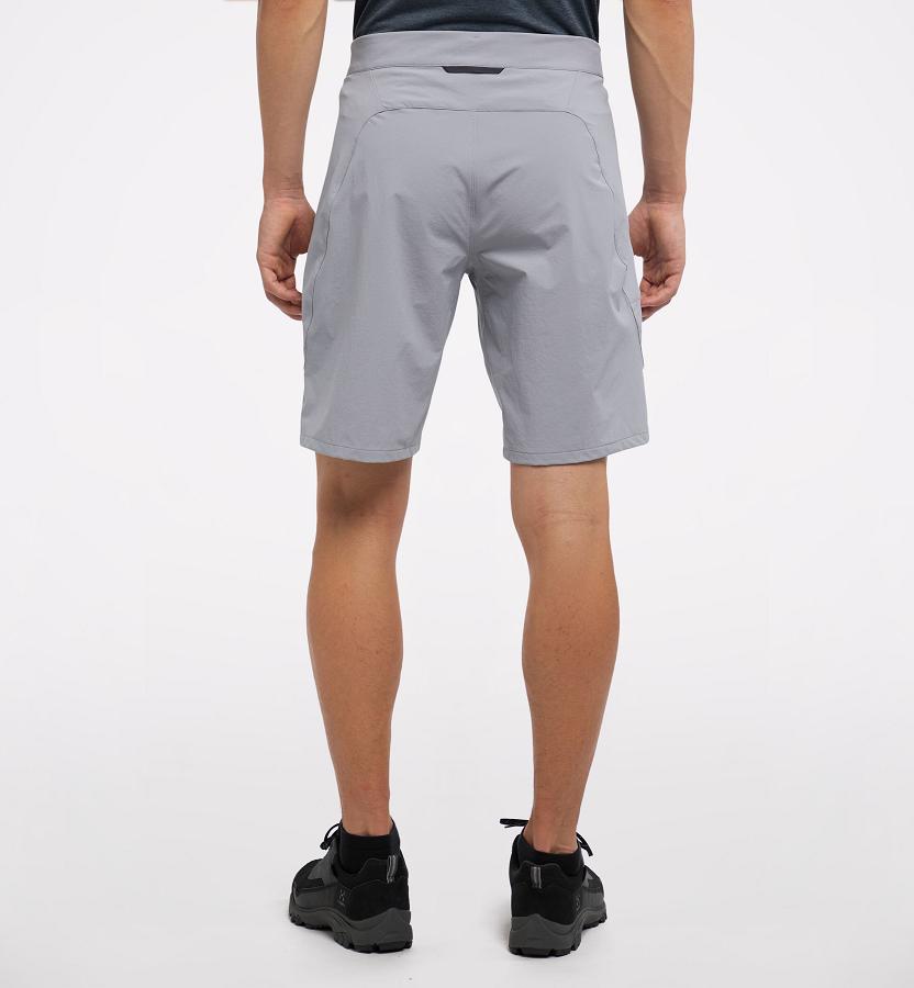 Haglöfs Mens Lizard Shorts Grey New Zealand 69581WIQB